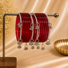 Jelly with Kashmiri Silver Bangles (8 PCS)
