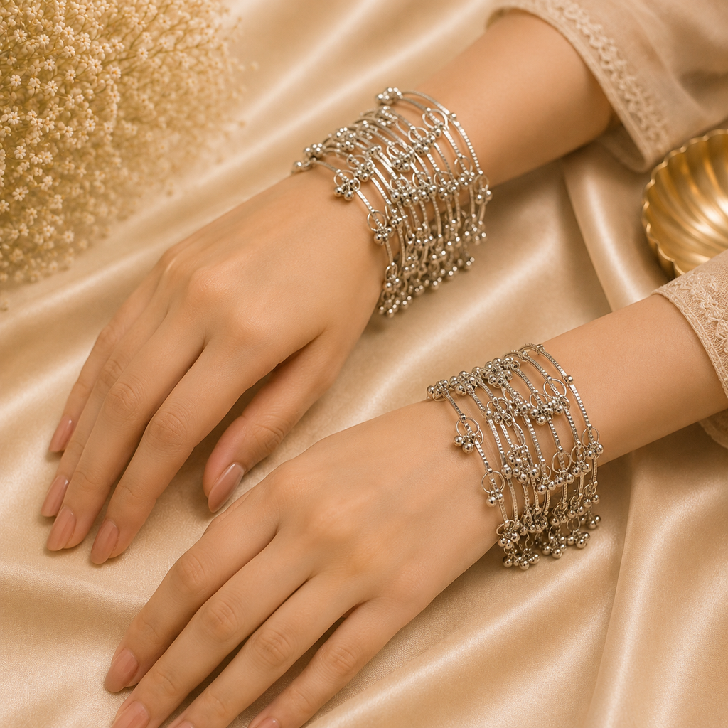 Kashmiri Bangles Set (8 Pieces)