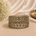 Metal Kada Bangle (2 Pieces)